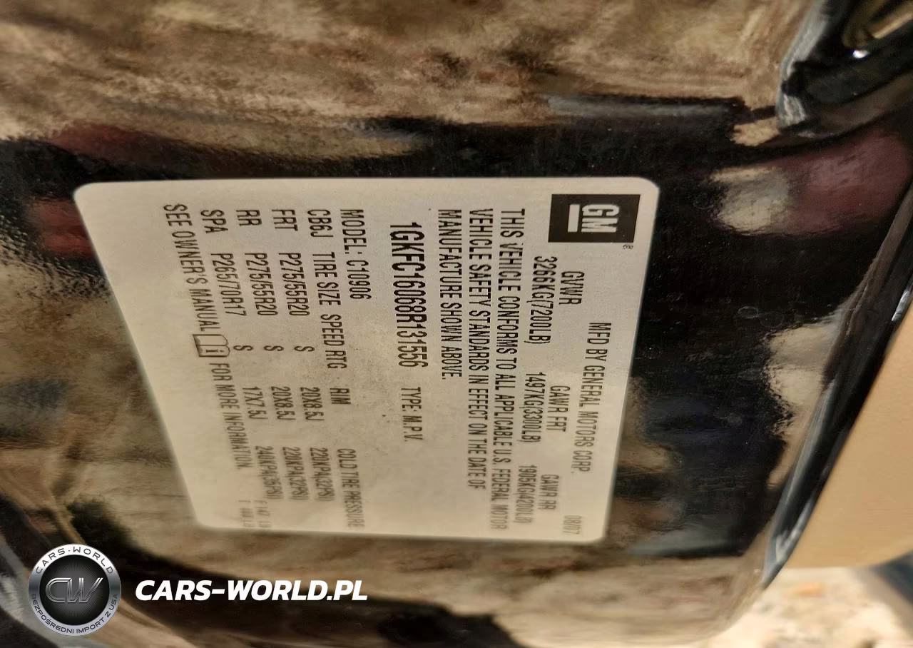 2008 GMC Yukon Xl C1500 VIN:1GKFC16068R131556 - 13