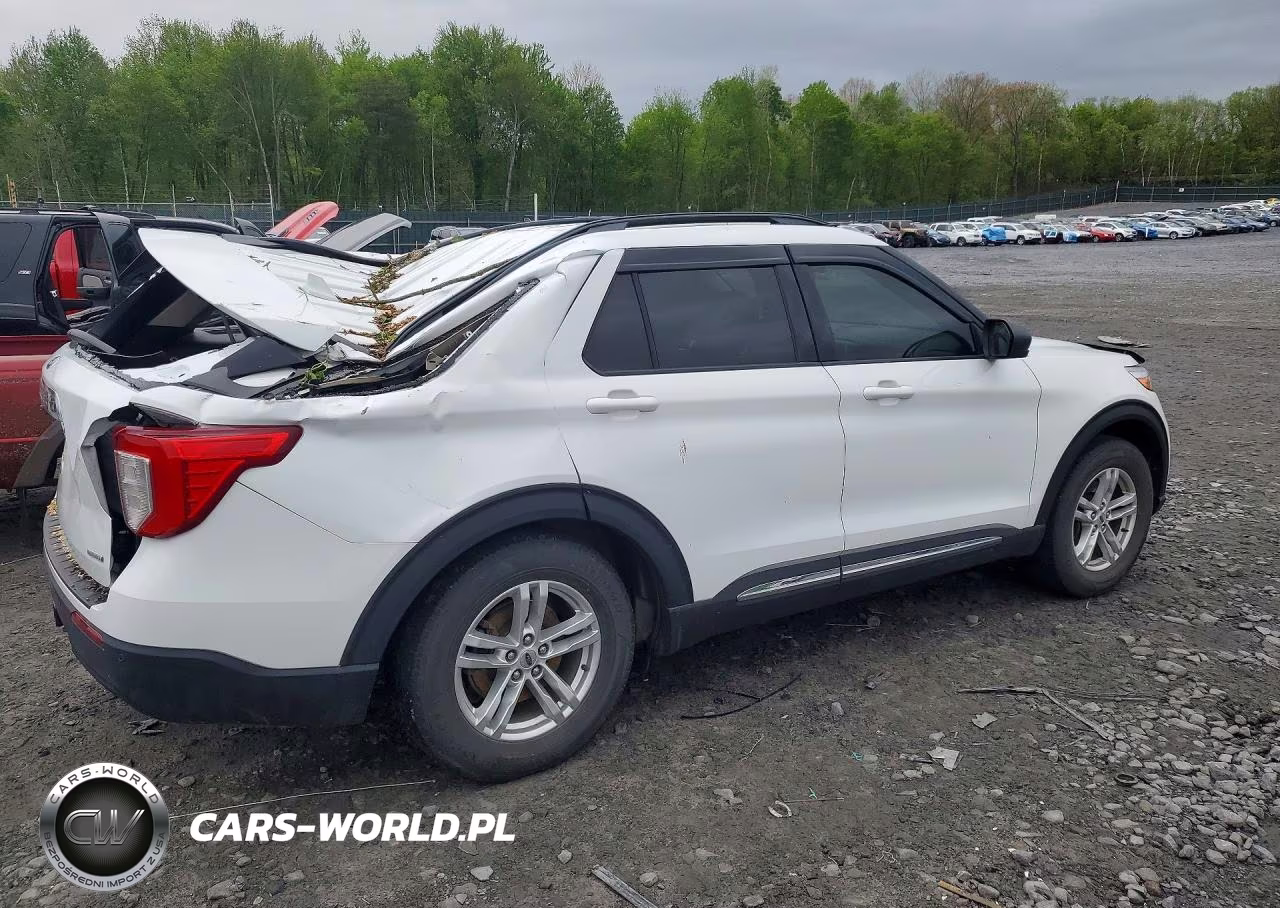 2020 Ford Explorer Xlt VIN:1FMSK7DH8LGC96047 - 3