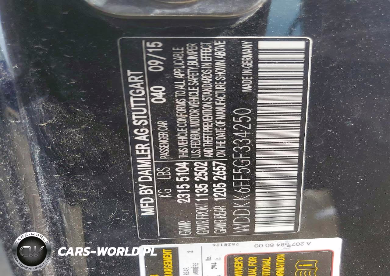 2016 Mercedes-Benz E 400 VIN:WDDKK6FF5GF334250 - 12