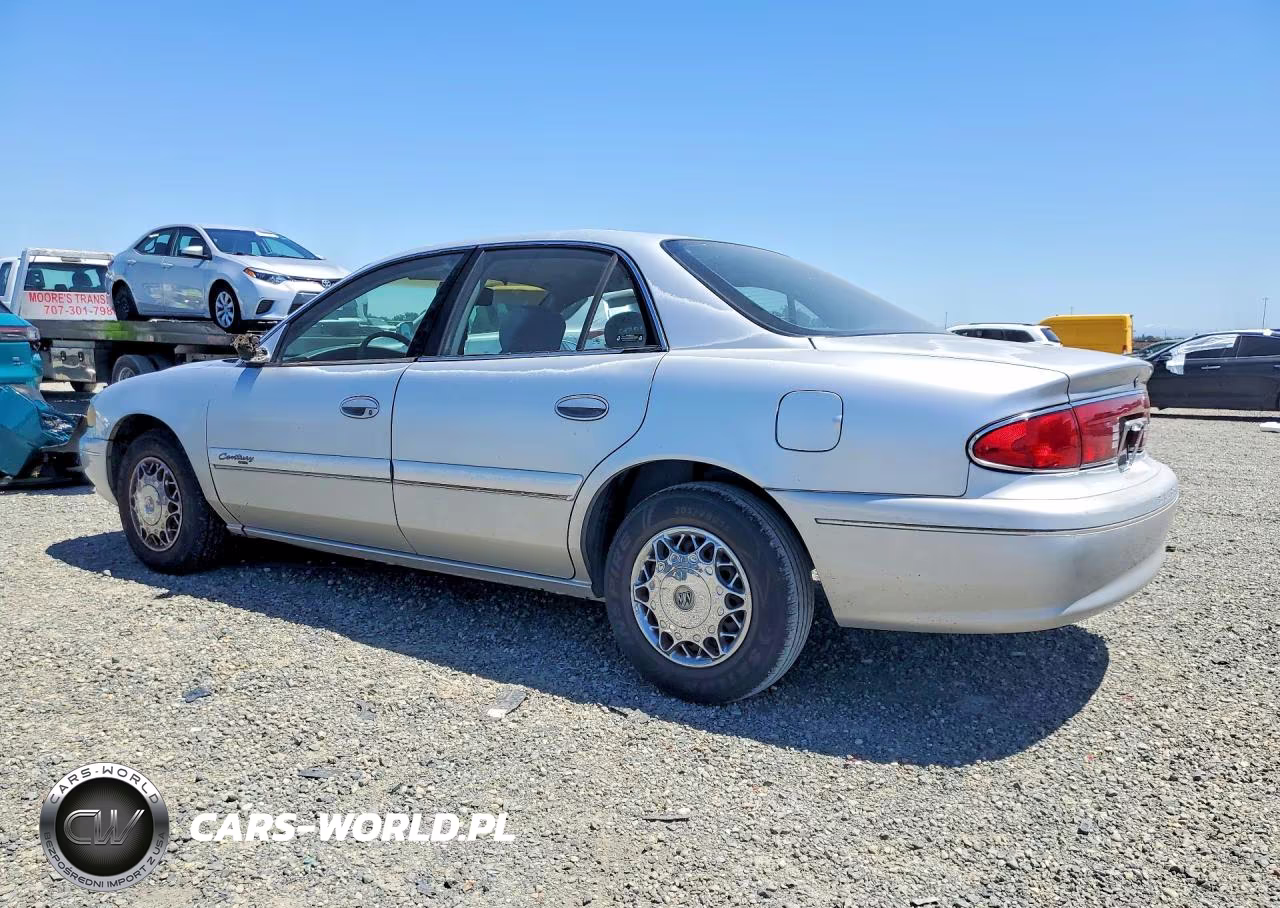 2002 Buick Century Custom VIN:2G4WS52J121166246 - 2