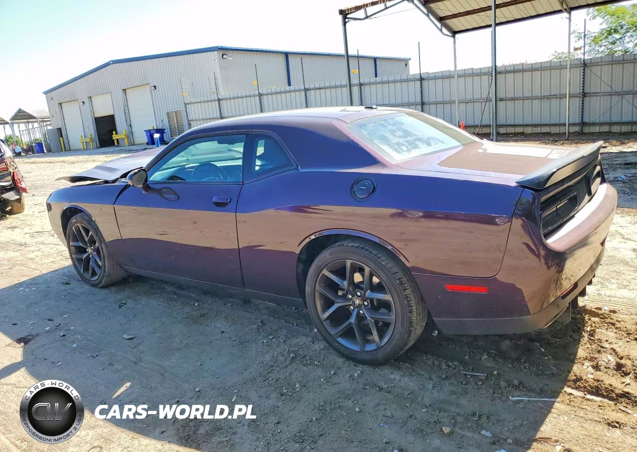 2022 Dodge Challenger Sxt VIN:2C3CDZAG1NH105753 - 2