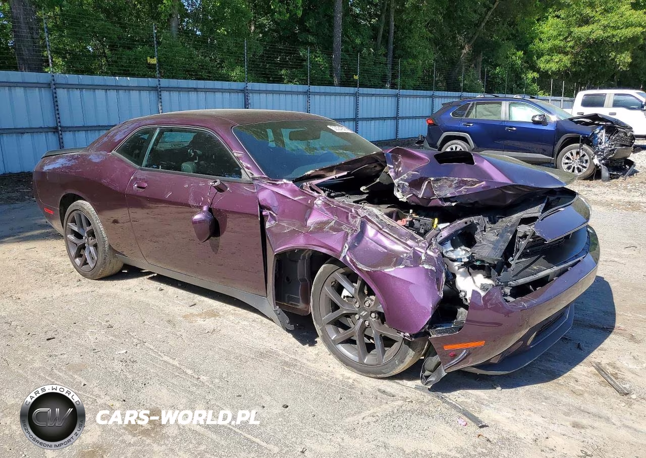 2022 Dodge Challenger Sxt VIN:2C3CDZAG1NH105753 - 4