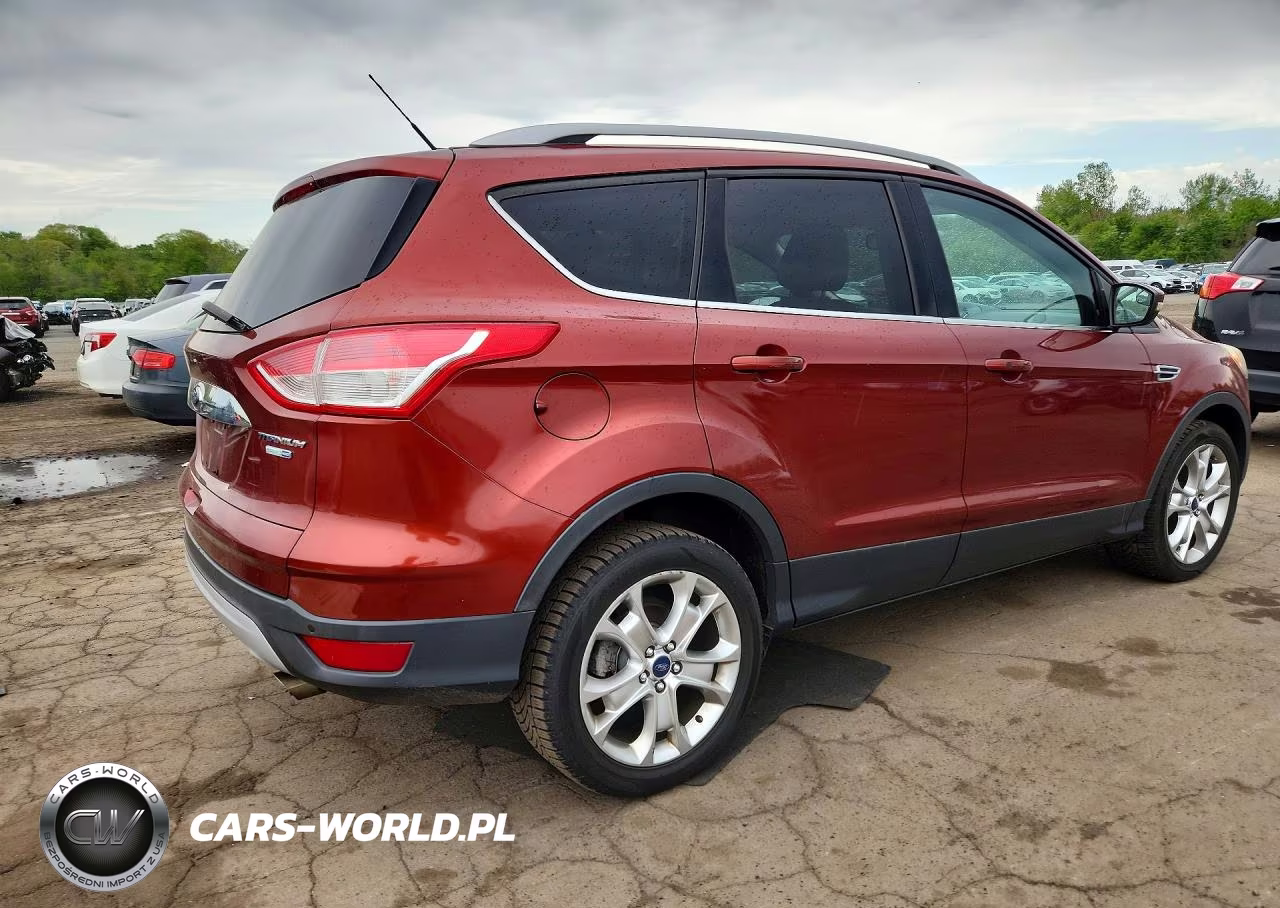 2014 Ford Escape Titanium VIN:1FMCU9J96EUB11411 - 3