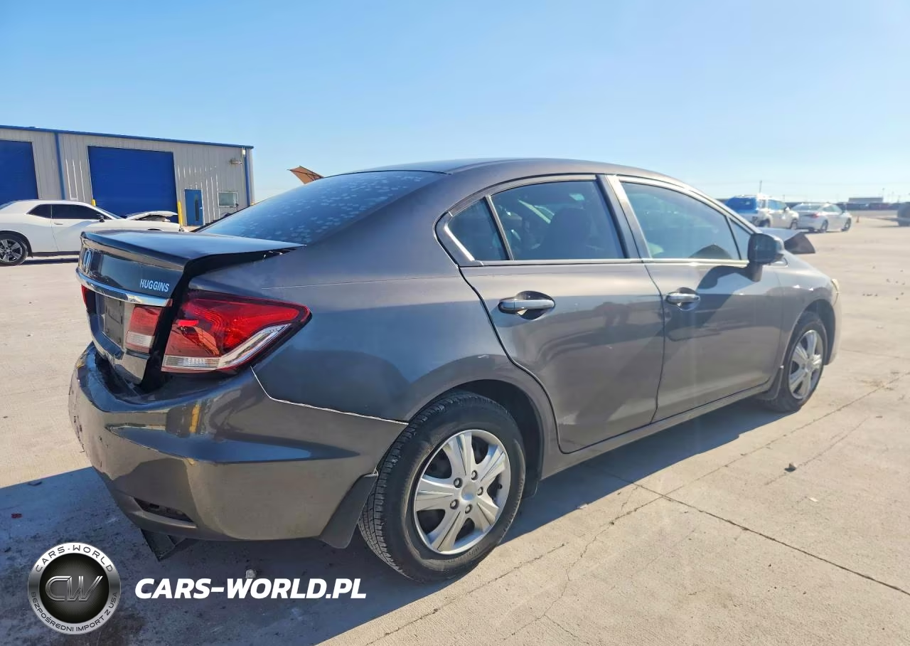 2013 Honda Civic Lx VIN:2HGFB2F53DH516875 - 3