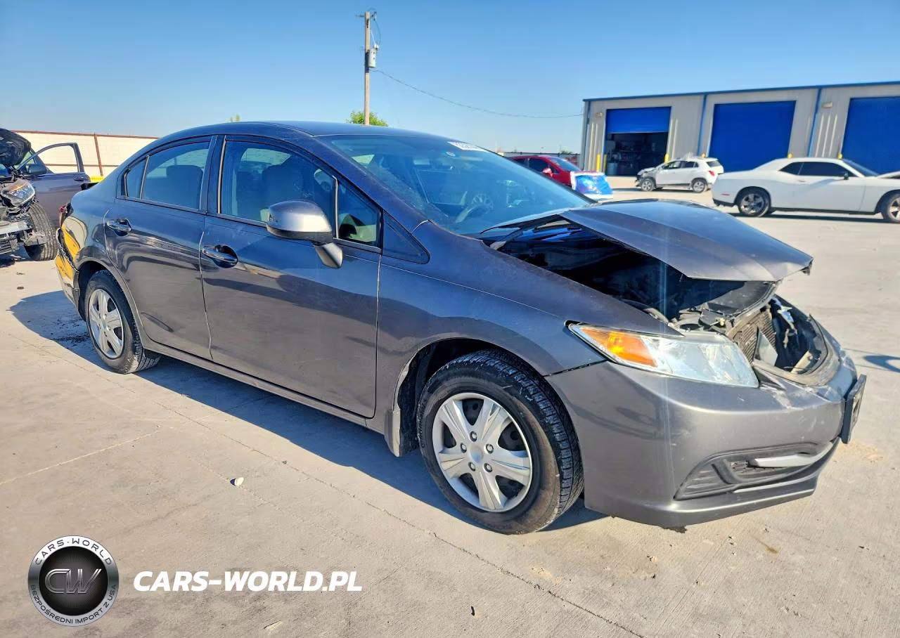 2013 Honda Civic Lx VIN:2HGFB2F53DH516875 - 4
