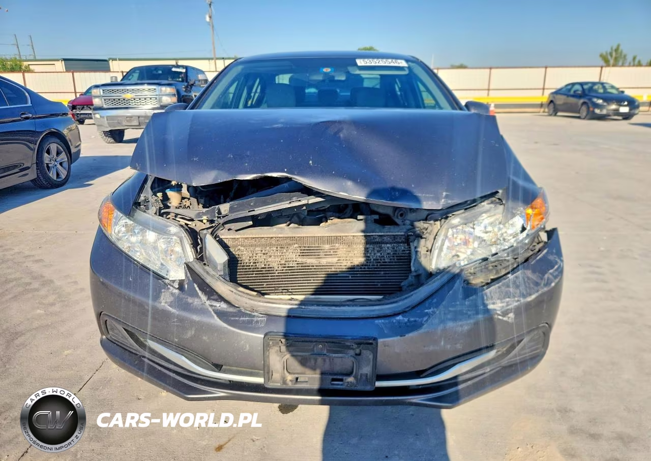 2013 Honda Civic Lx VIN:2HGFB2F53DH516875 - 5