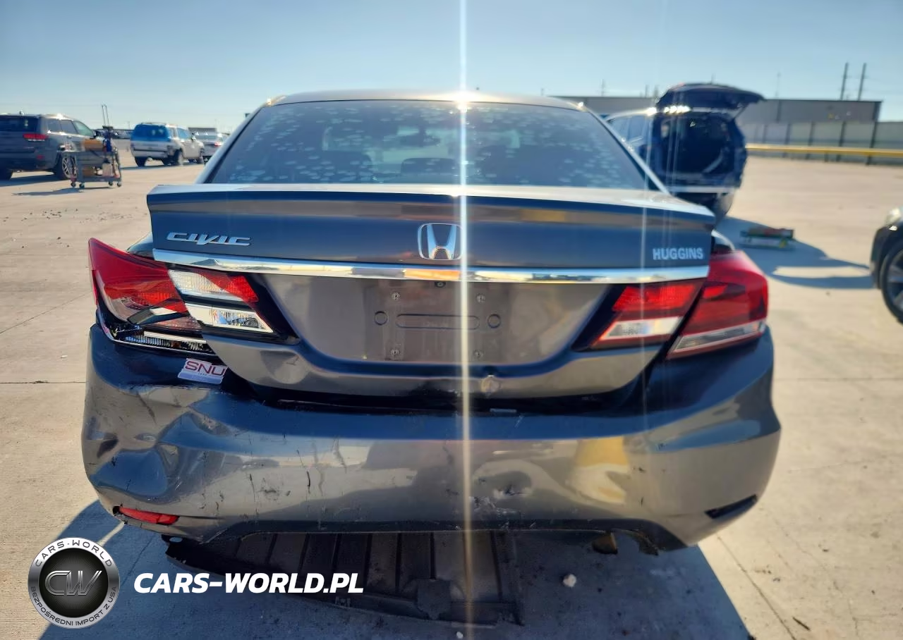2013 Honda Civic Lx VIN:2HGFB2F53DH516875 - 6