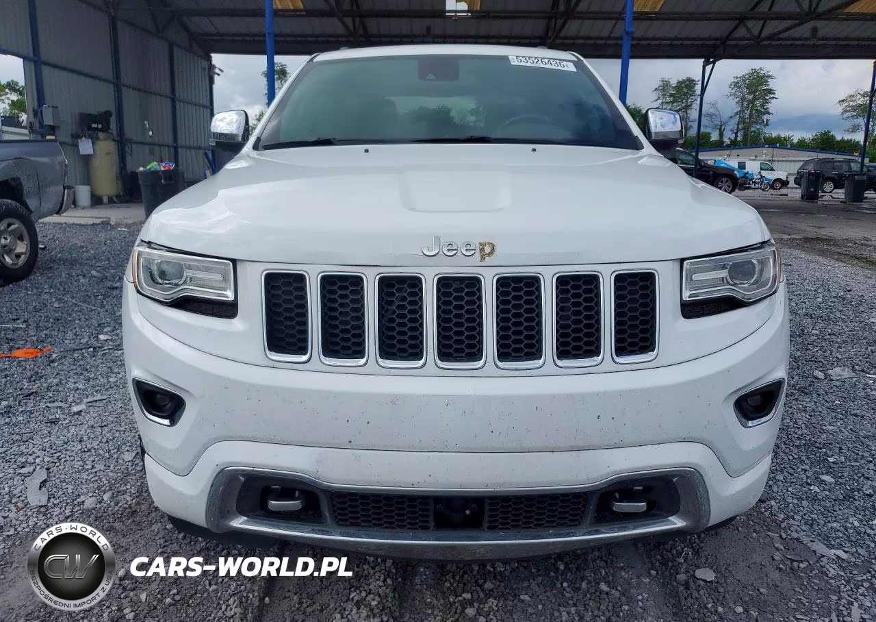 2015 Jeep Grand Cherokee Overland VIN:1C4RJECG4FC744458 - 5