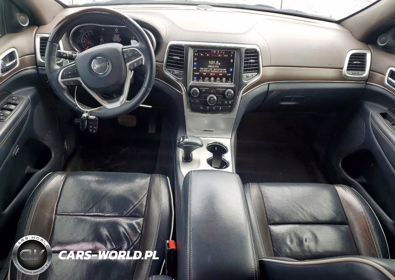 2015 Jeep Grand Cherokee Overland VIN:1C4RJECG4FC744458 - 8