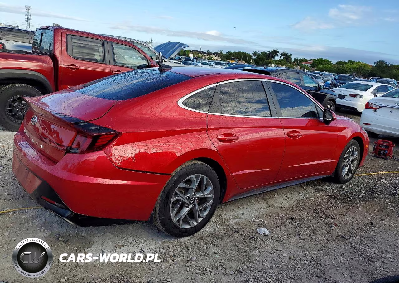 2021 Hyundai Sonata Sel VIN:5NPEL4JAXMH079293 - 3