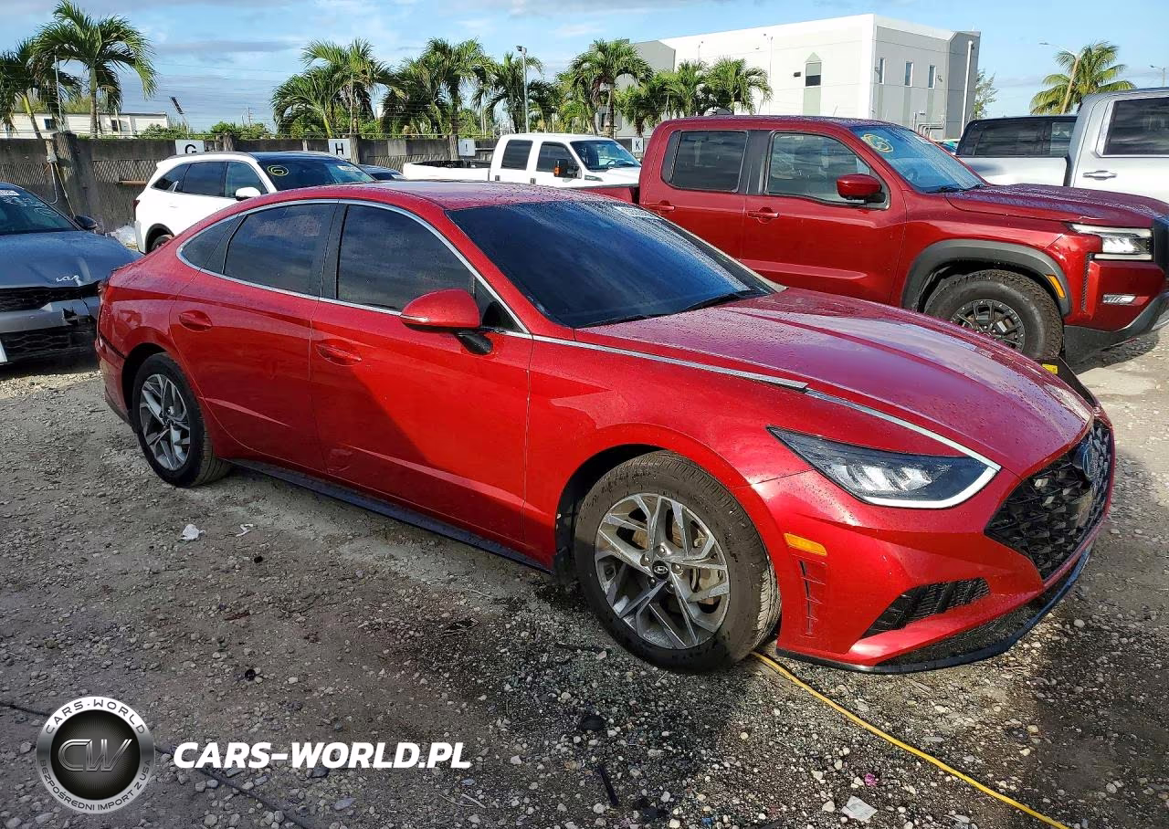 2021 Hyundai Sonata Sel VIN:5NPEL4JAXMH079293 - 4