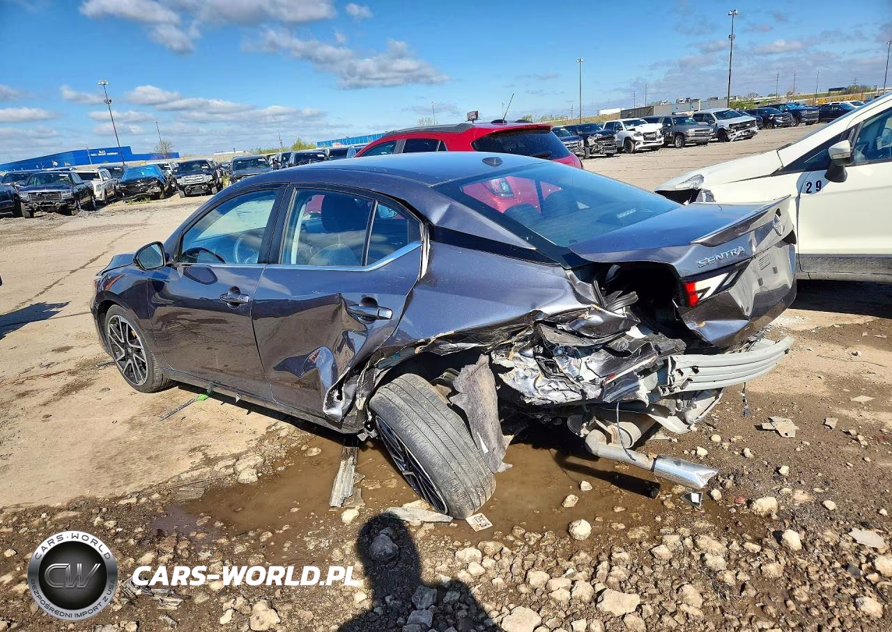 2025 Nissan Sentra Sr VIN:3N1AB8DV4SY326771 - 2