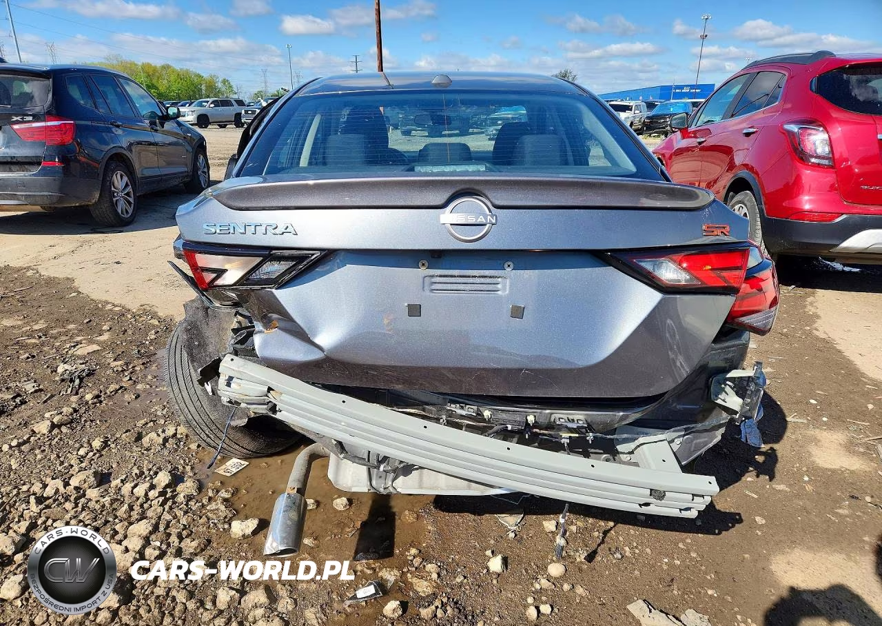 2025 Nissan Sentra Sr VIN:3N1AB8DV4SY326771 - 6