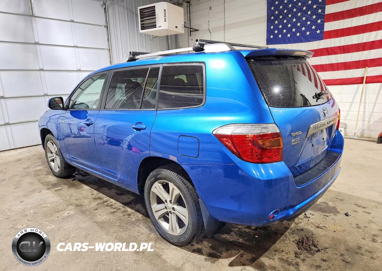2008 Toyota Highlander Sport VIN:JTEES43AX82017136 - 2