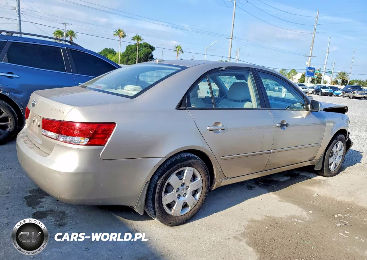 2007 Hyundai Sonata Gls VIN:5NPET46C67H267260 - 3