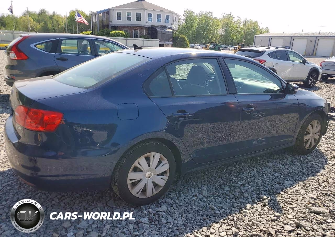 2014 Volkswagen Jetta Se VIN:3VWD17AJ8EM293677 - 3
