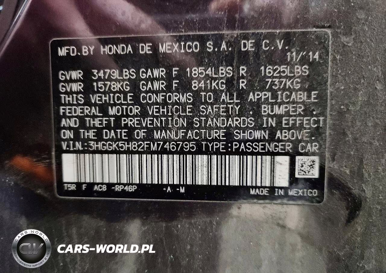 2015 Honda Fit Ex VIN:3HGGK5H82FM746795 - 12