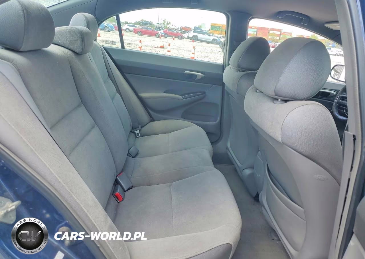2007 Honda Civic Lx VIN:1HGFA165X7L111892 - 10
