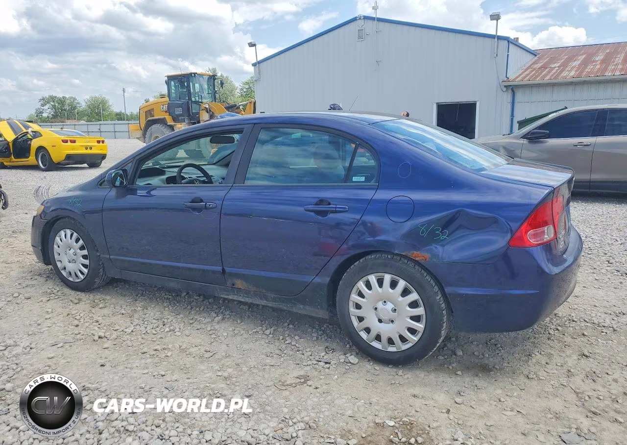 2007 Honda Civic Lx VIN:1HGFA165X7L111892 - 2