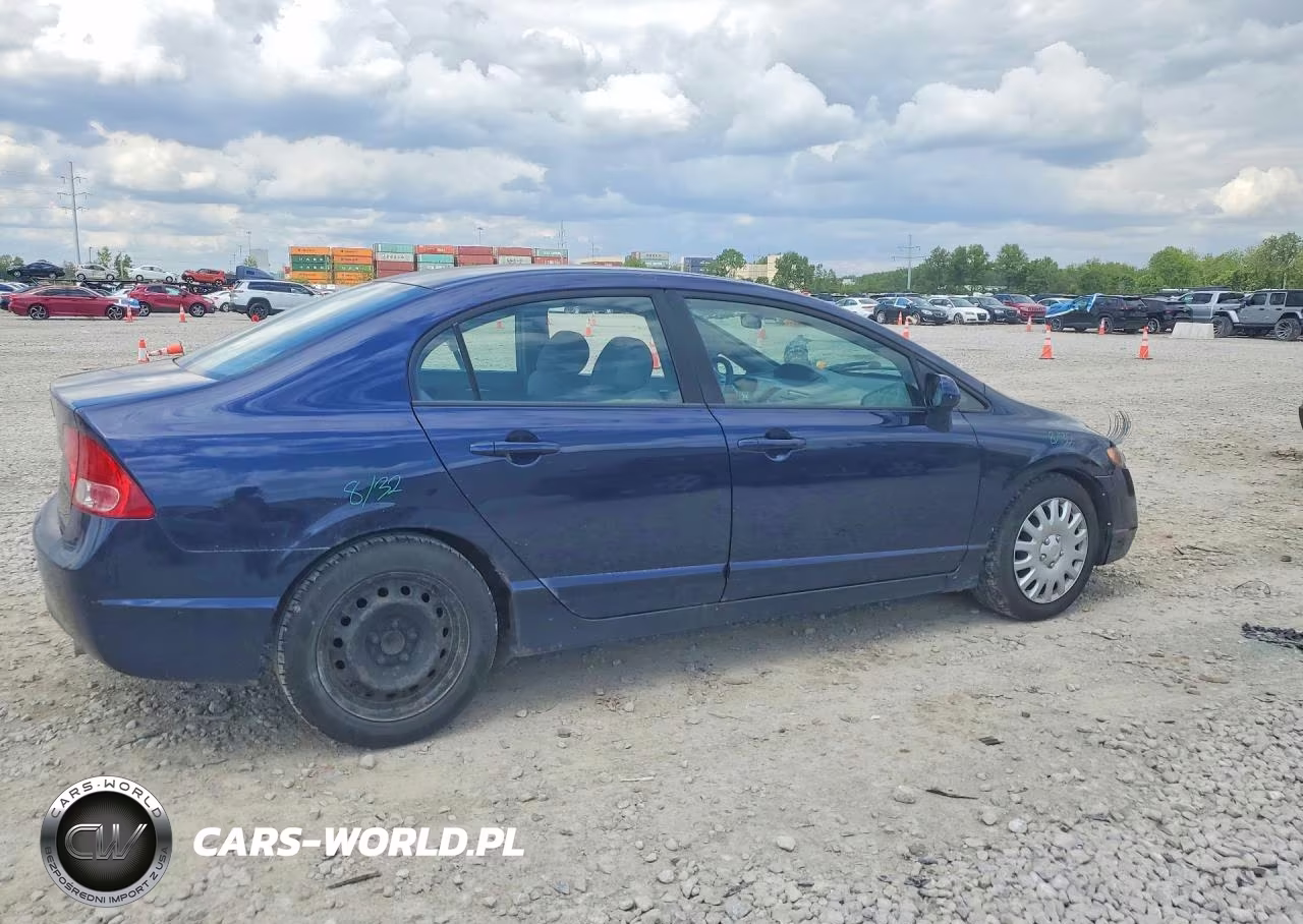 2007 Honda Civic Lx VIN:1HGFA165X7L111892 - 3