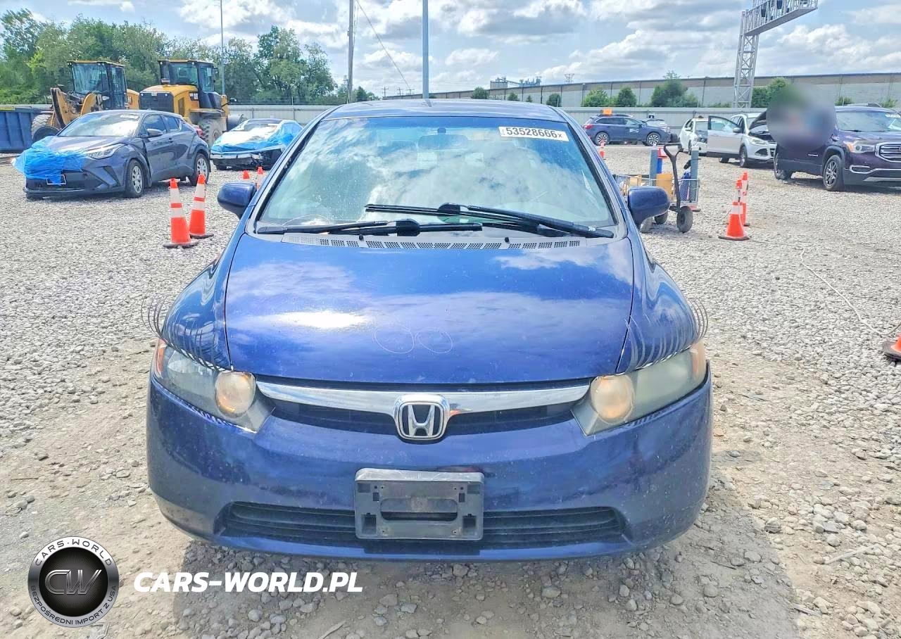 2007 Honda Civic Lx VIN:1HGFA165X7L111892 - 5