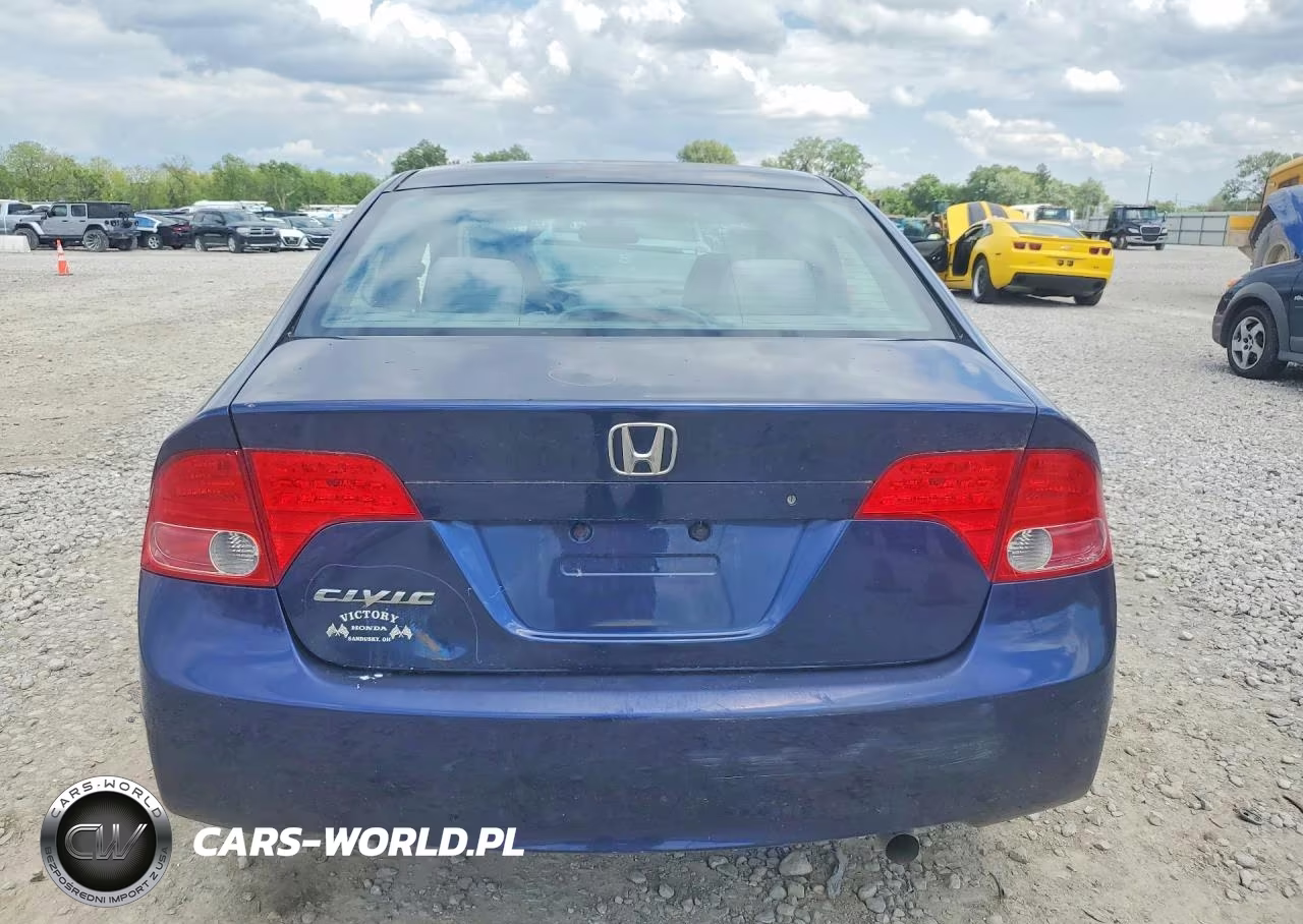 2007 Honda Civic Lx VIN:1HGFA165X7L111892 - 6