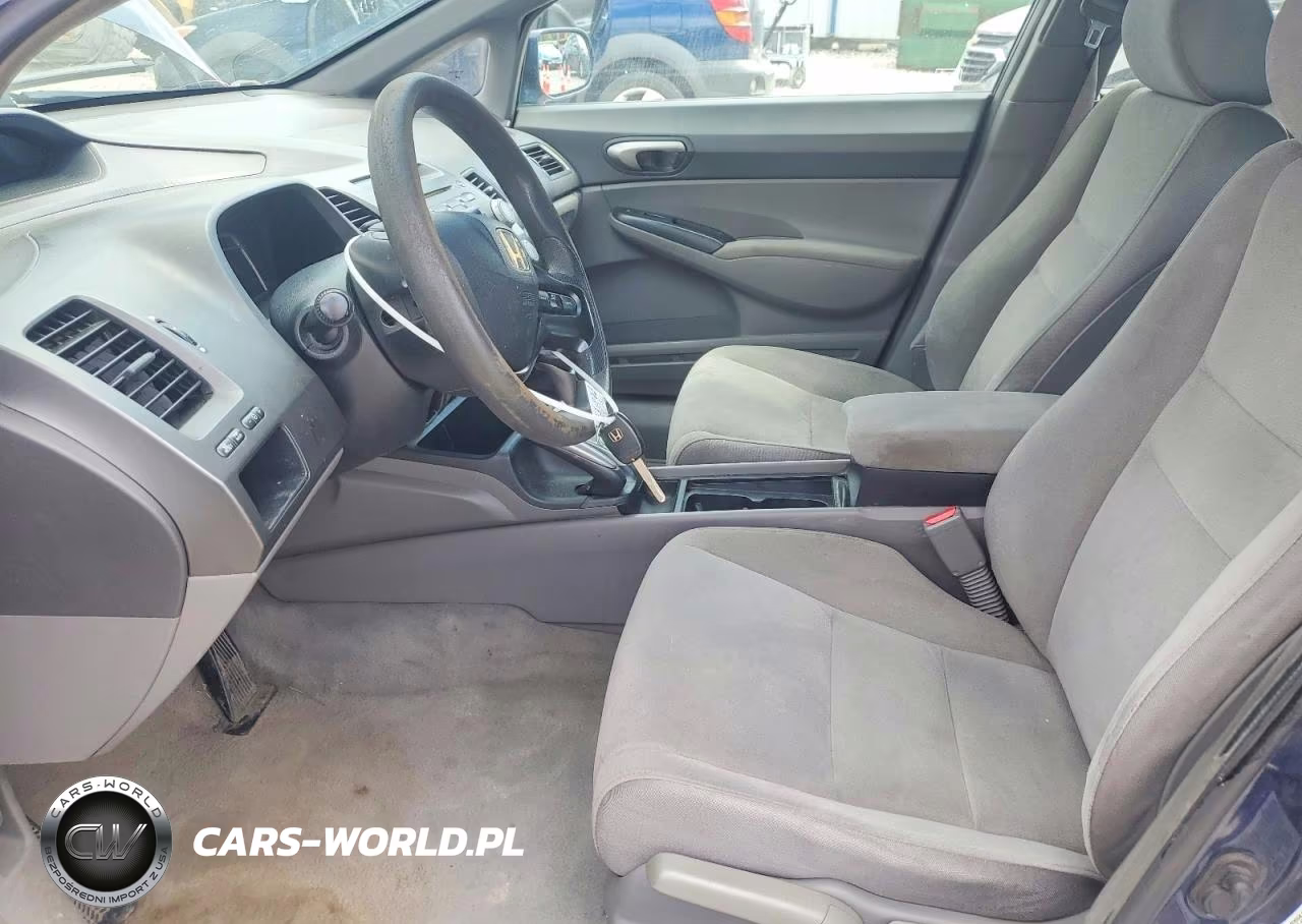 2007 Honda Civic Lx VIN:1HGFA165X7L111892 - 7