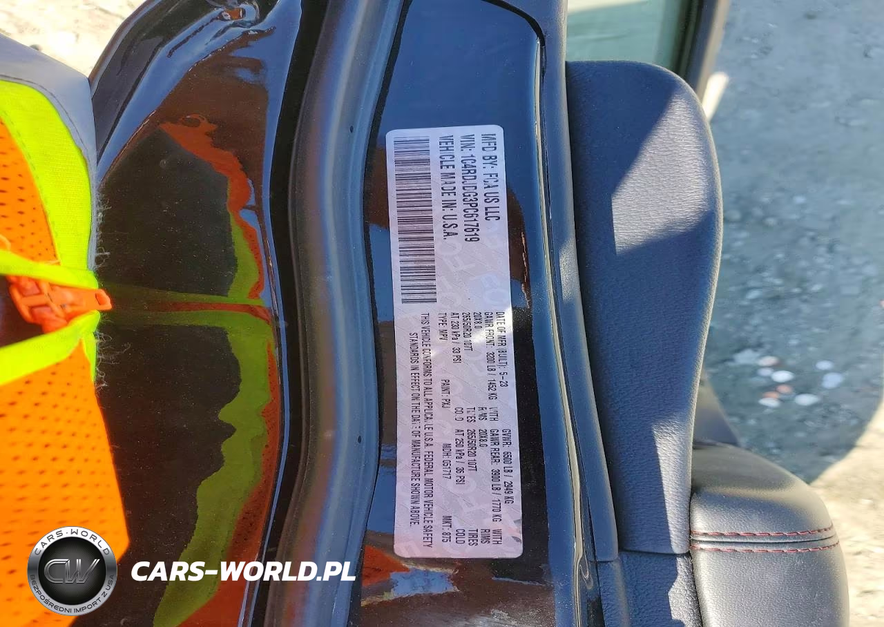 2023 Dodge Durango Gt VIN:1C4RDJDG3PC617619 - 14