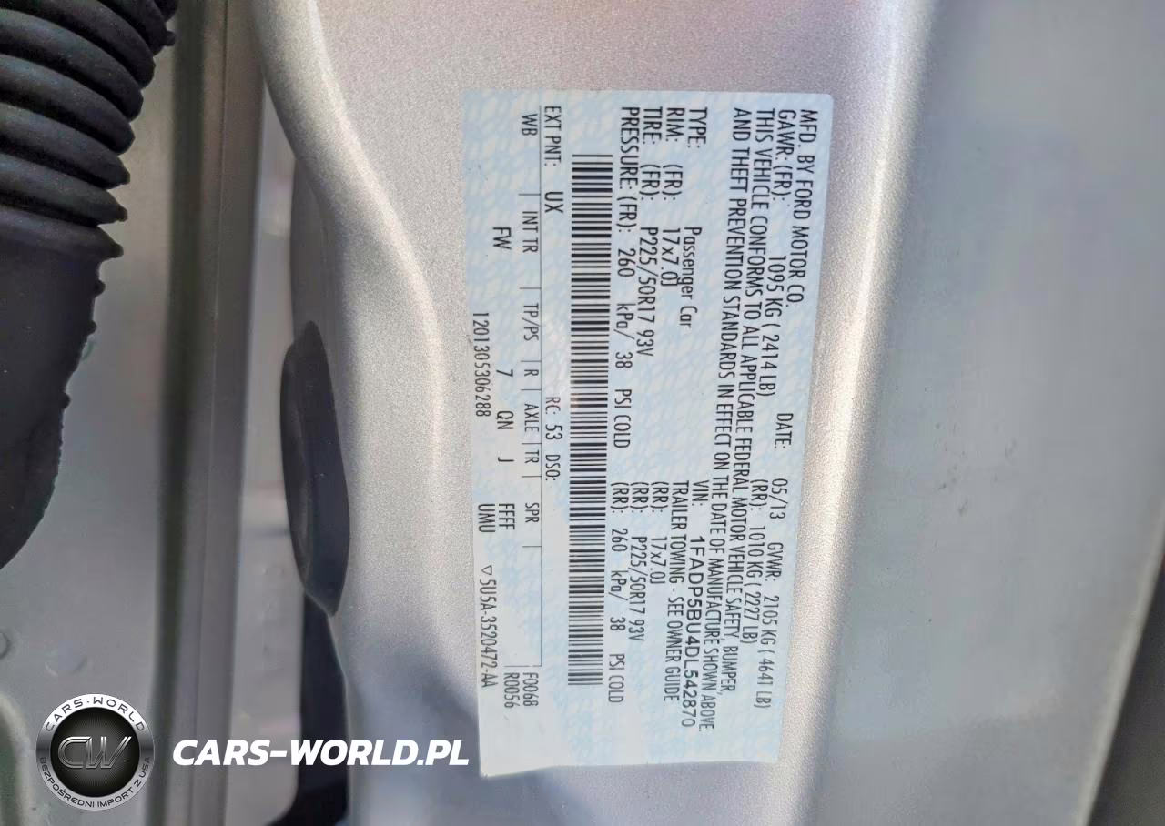 2013 Ford C-Max Sel VIN:1FADP5BU4DL542870 - 13