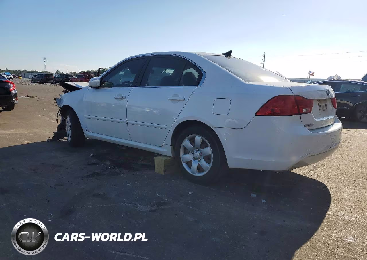 2009 Kia Optima Lx VIN:KNAGE228995298009 - 2
