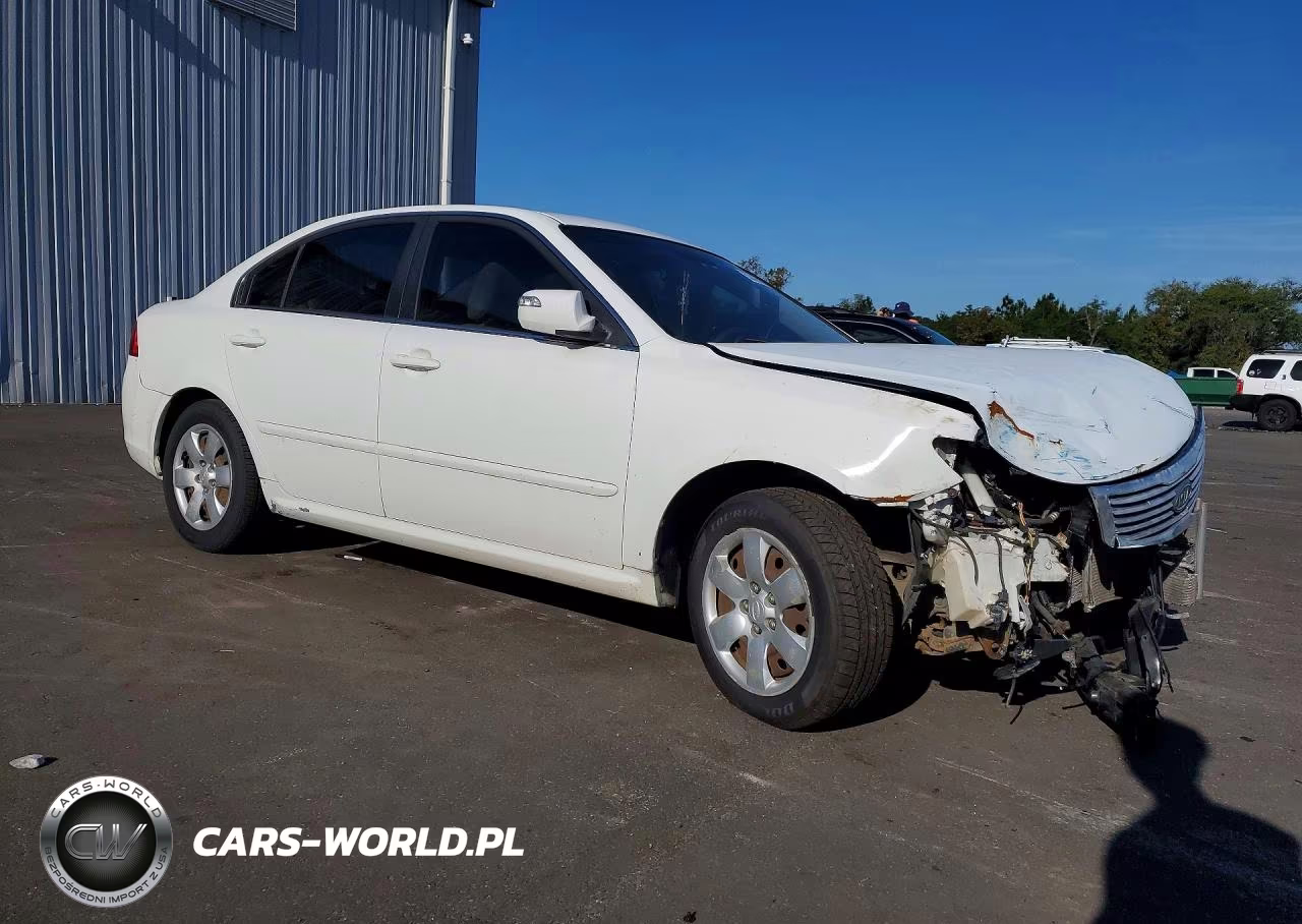 2009 Kia Optima Lx VIN:KNAGE228995298009 - 4