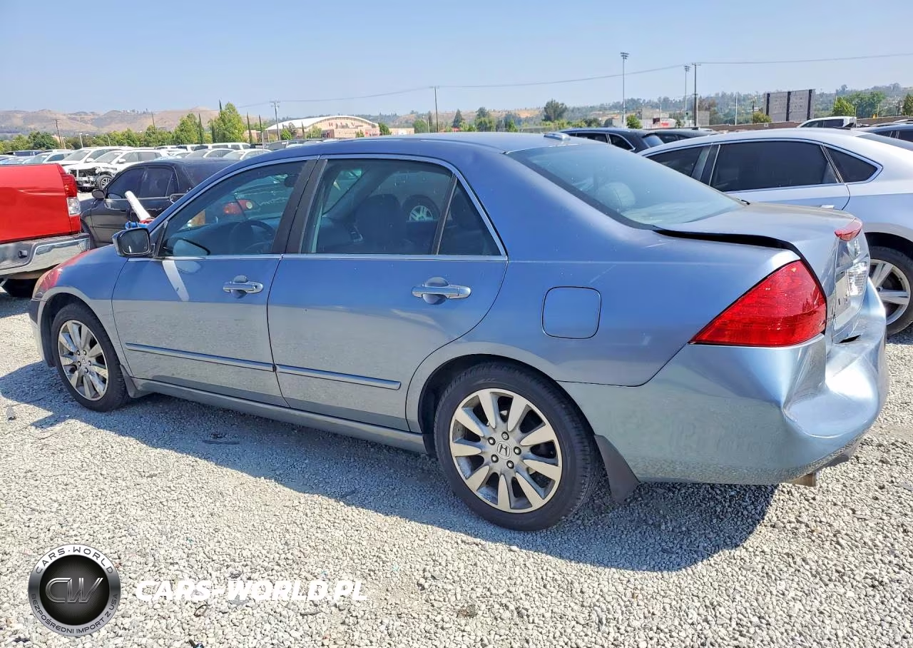 2007 Honda Accord Ex VIN:1HGCM66567A026261 - 2