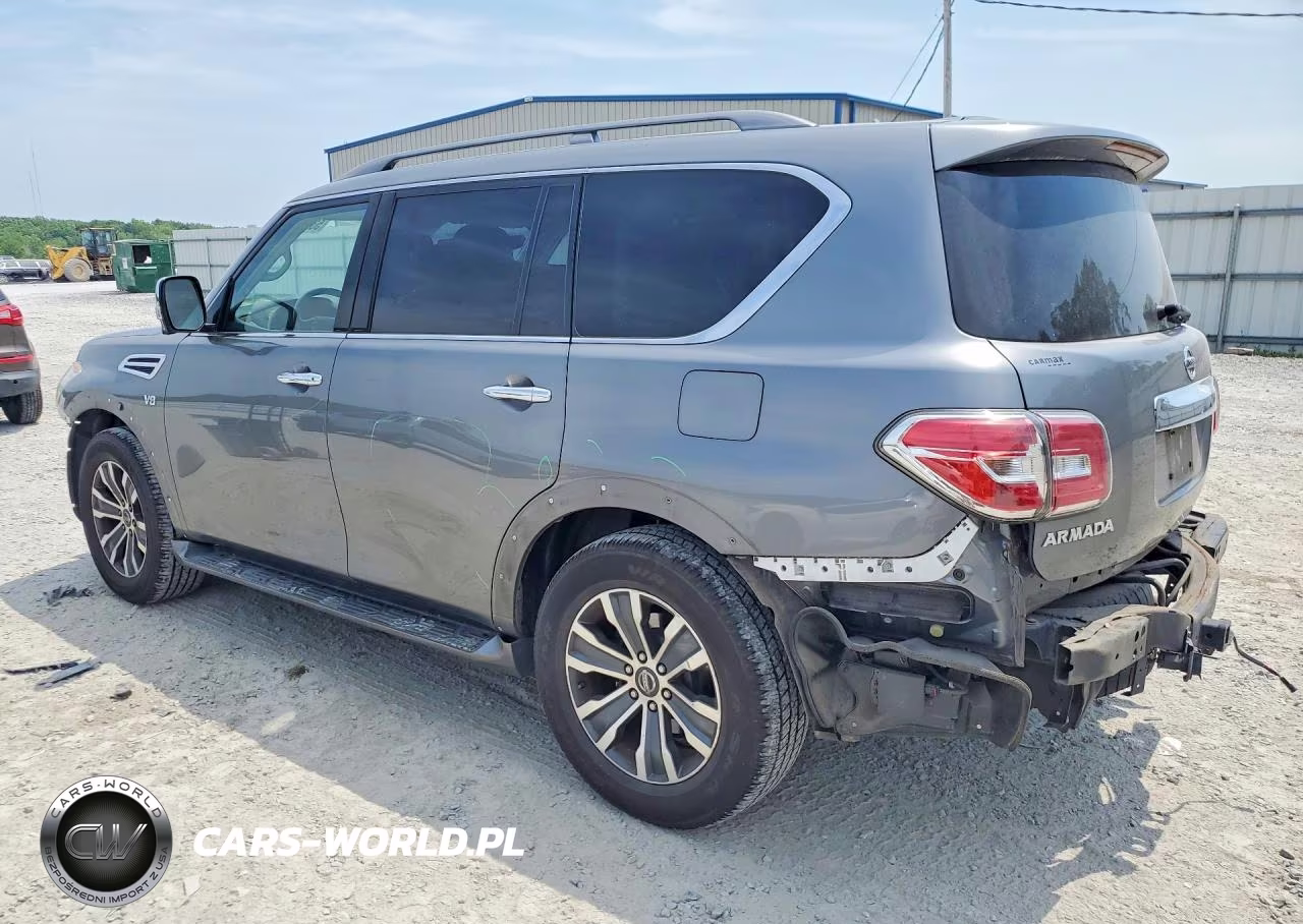 2019 Nissan Armada Sl VIN:JN8AY2ND3K9089800 - 2