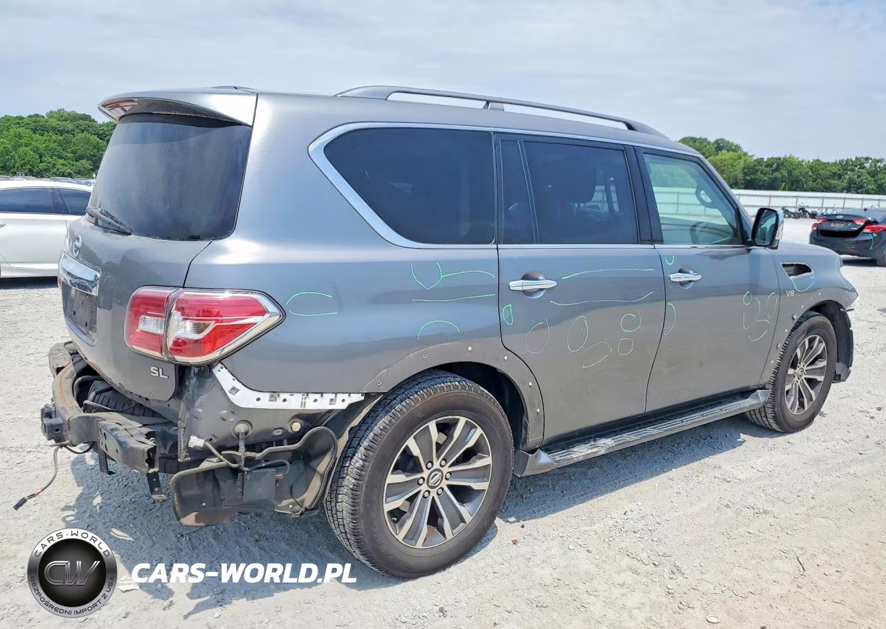 2019 Nissan Armada Sl VIN:JN8AY2ND3K9089800 - 3