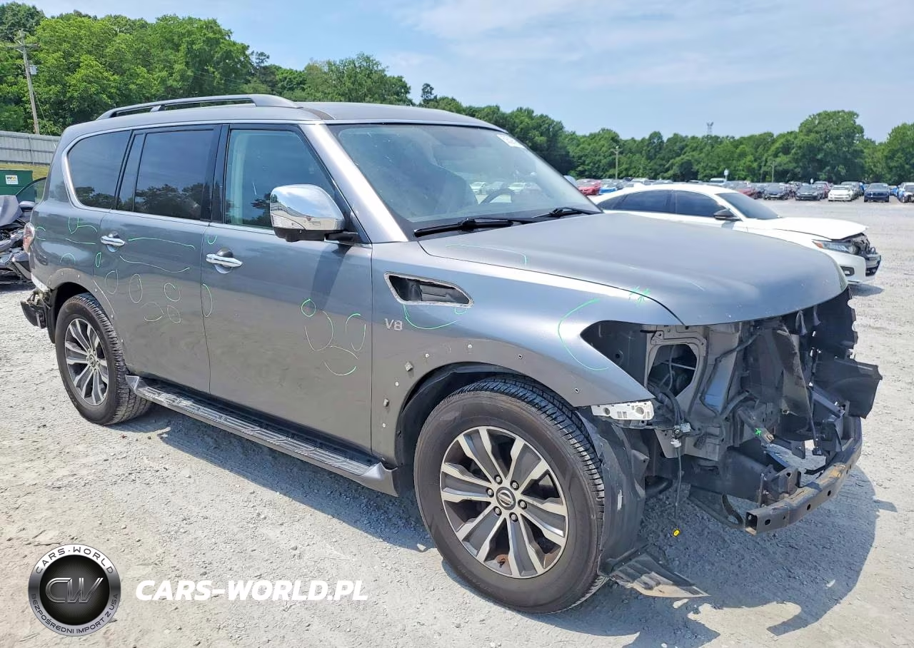 2019 Nissan Armada Sl VIN:JN8AY2ND3K9089800 - 4