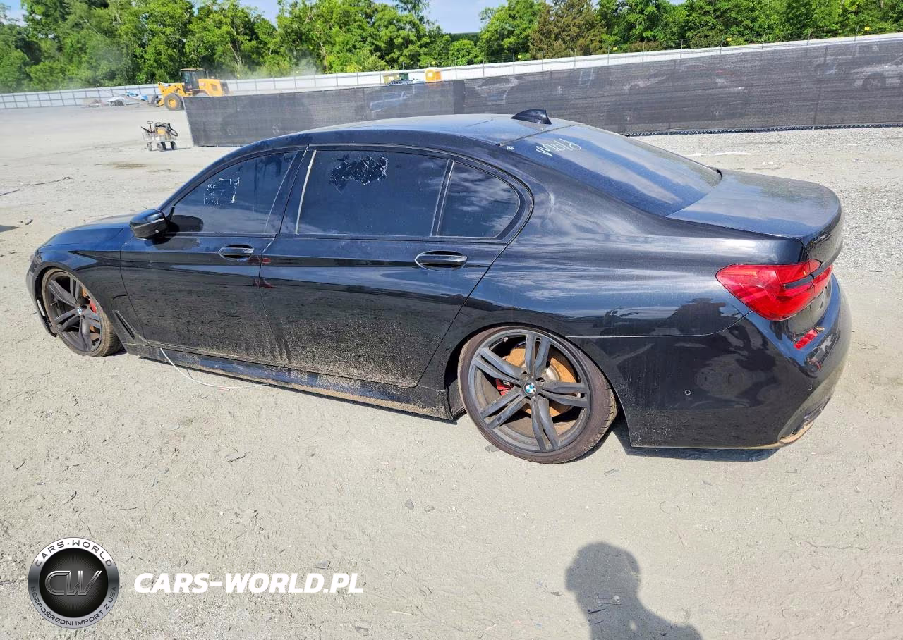 2016 BMW 750 Xi VIN:WBA7F2C51GG415973 - 2