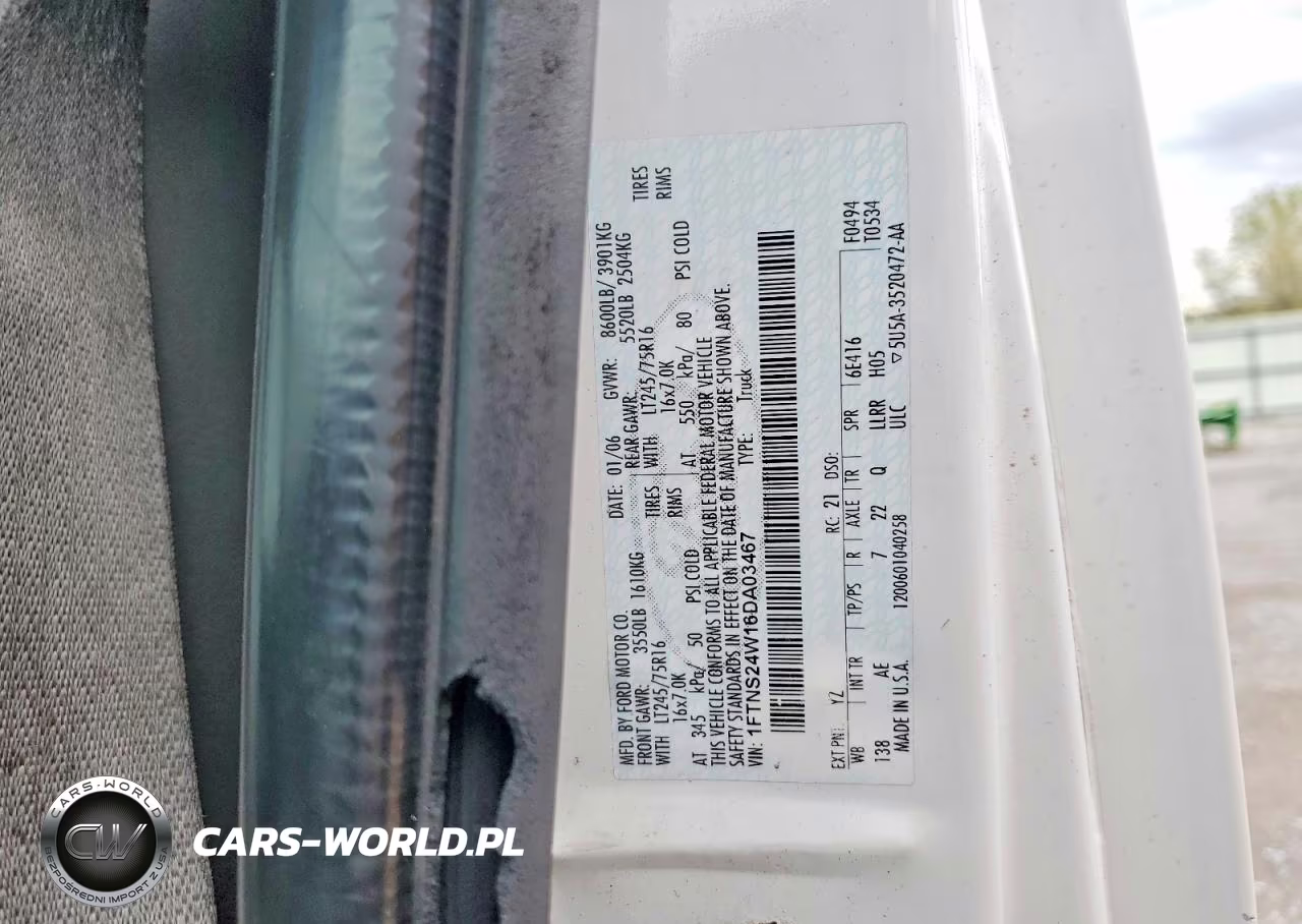 2006 Ford Econoline VIN:1FTNS24W16DA03467 - 12