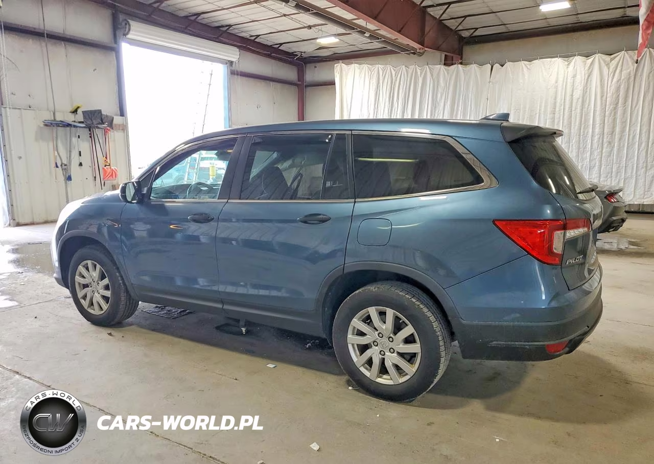 2019 Honda Pilot Lx VIN:5FNYF6H14KB098942 - 2