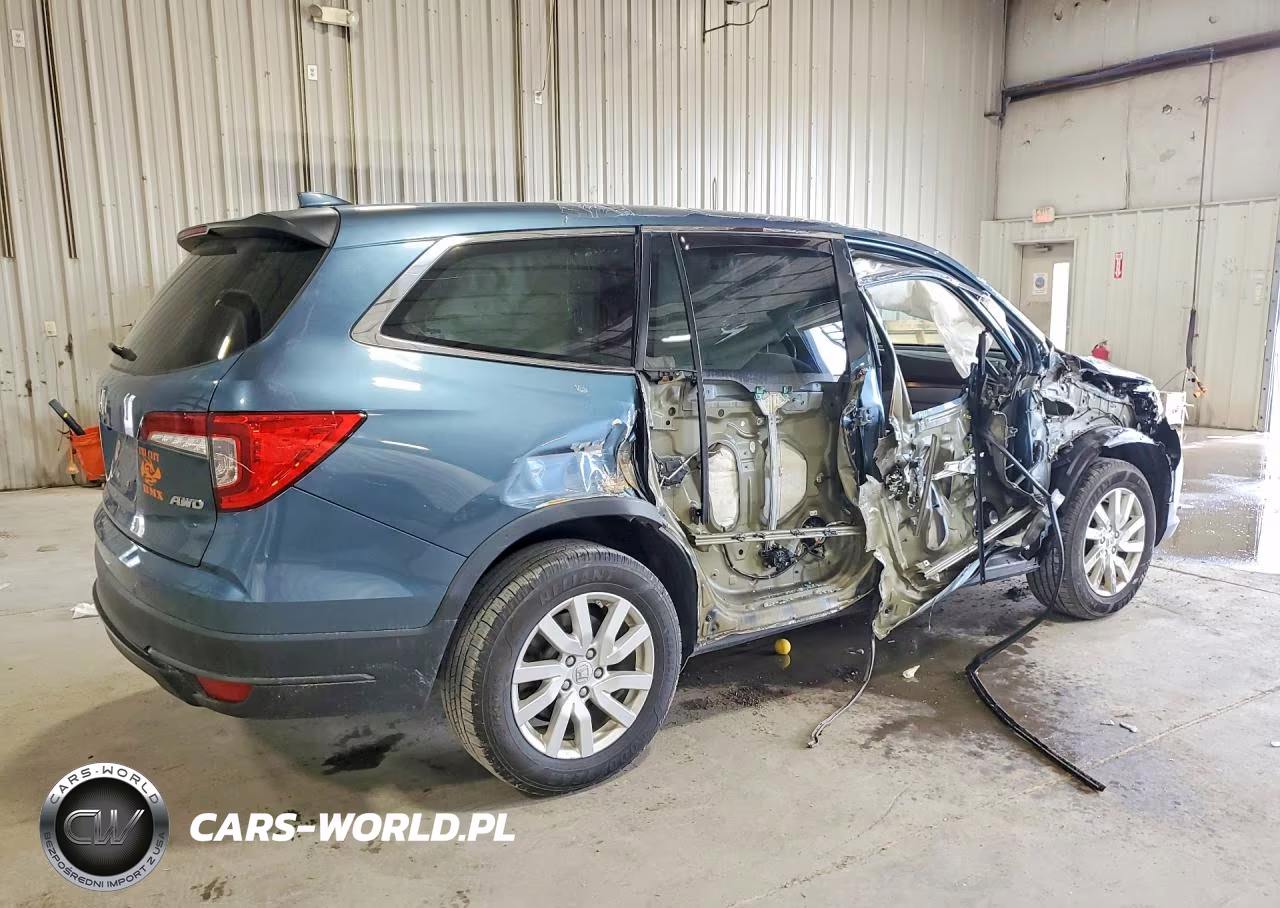 2019 Honda Pilot Lx VIN:5FNYF6H14KB098942 - 3