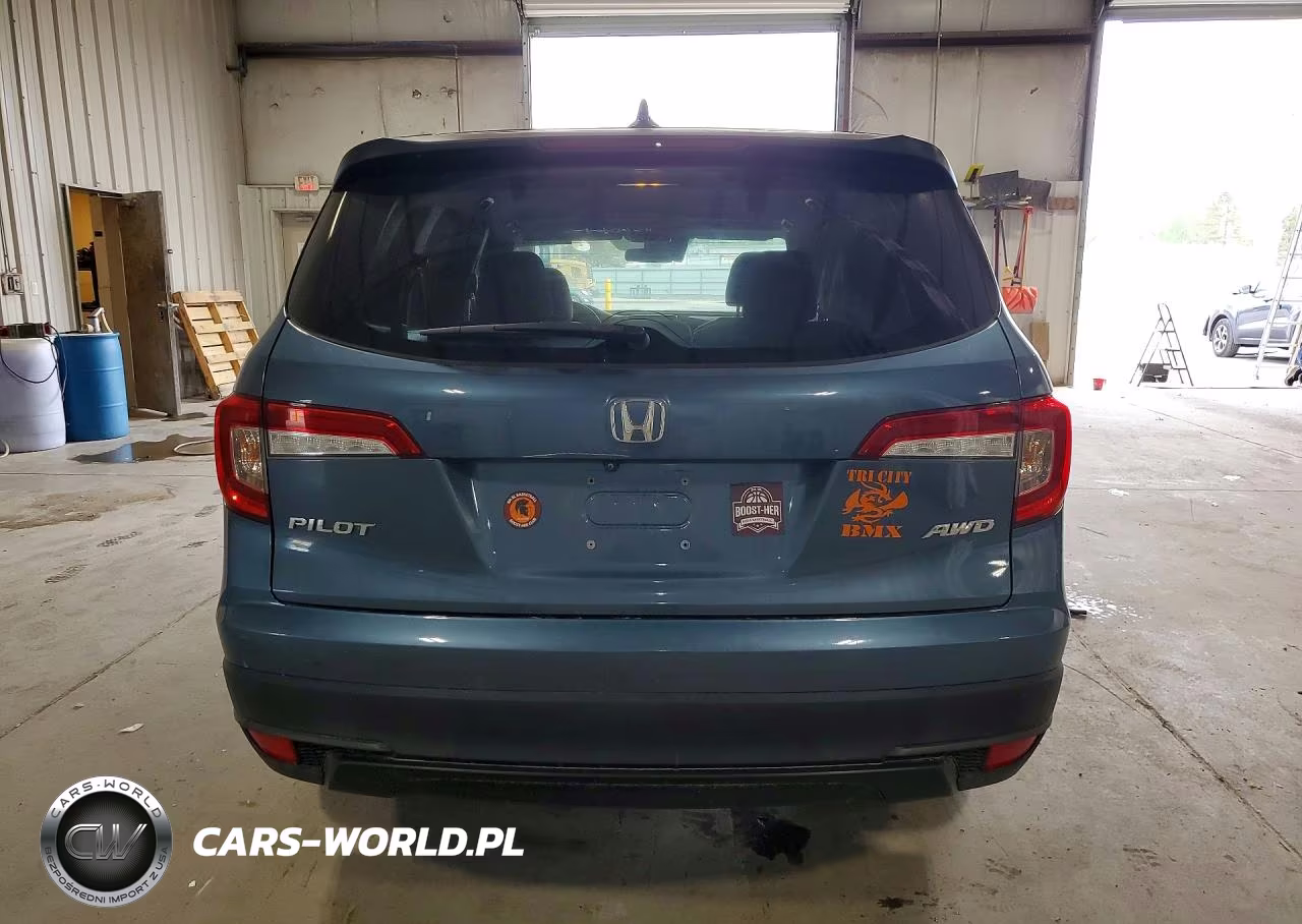 2019 Honda Pilot Lx VIN:5FNYF6H14KB098942 - 6