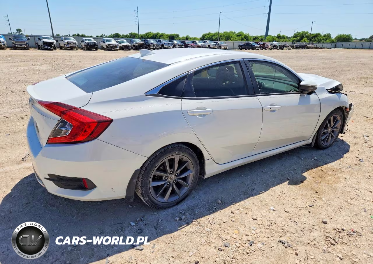 2019 Honda Civic Exl VIN:JHMFC1F76KX004140 - 3