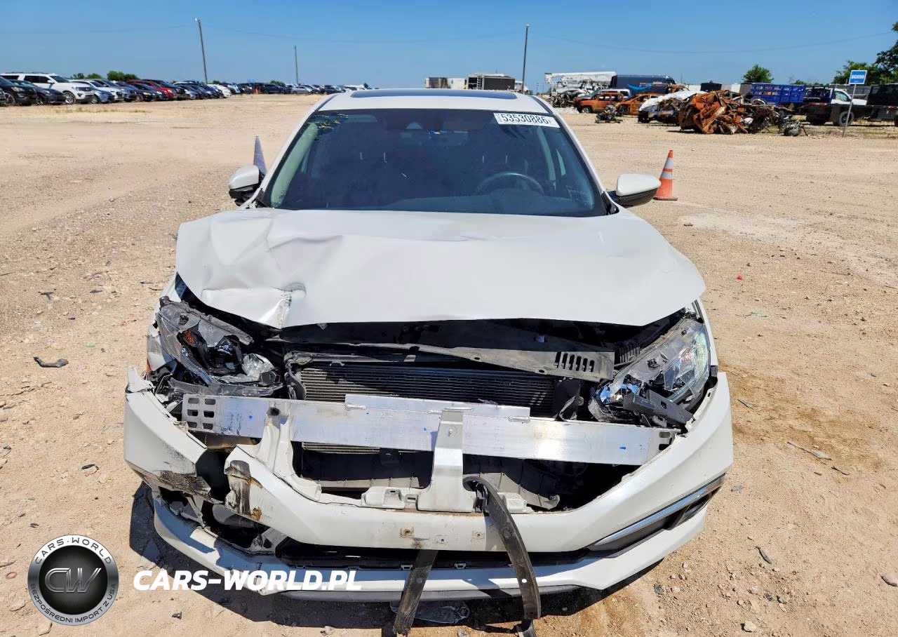 2019 Honda Civic Exl VIN:JHMFC1F76KX004140 - 5