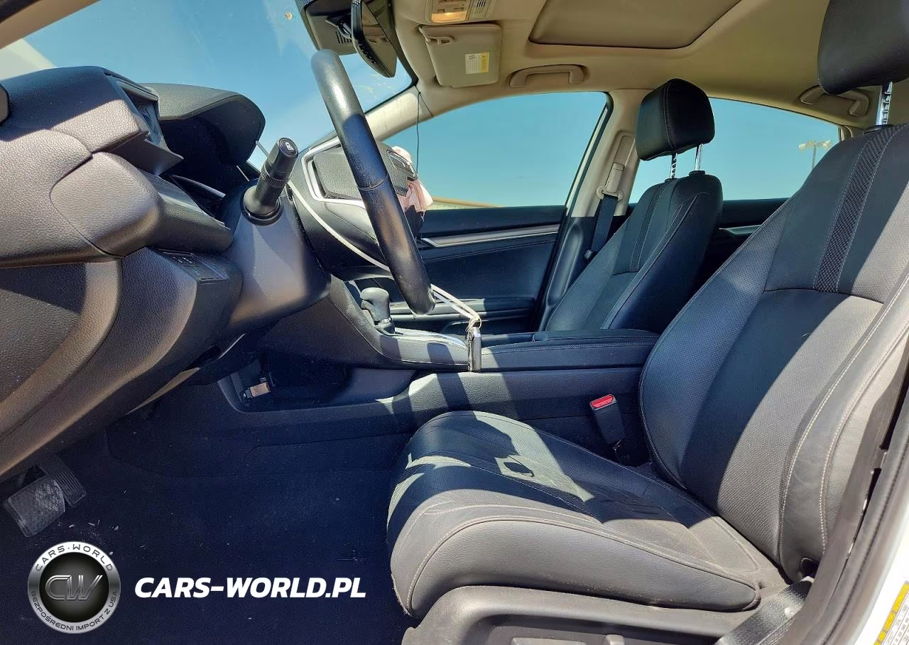 2019 Honda Civic Exl VIN:JHMFC1F76KX004140 - 7