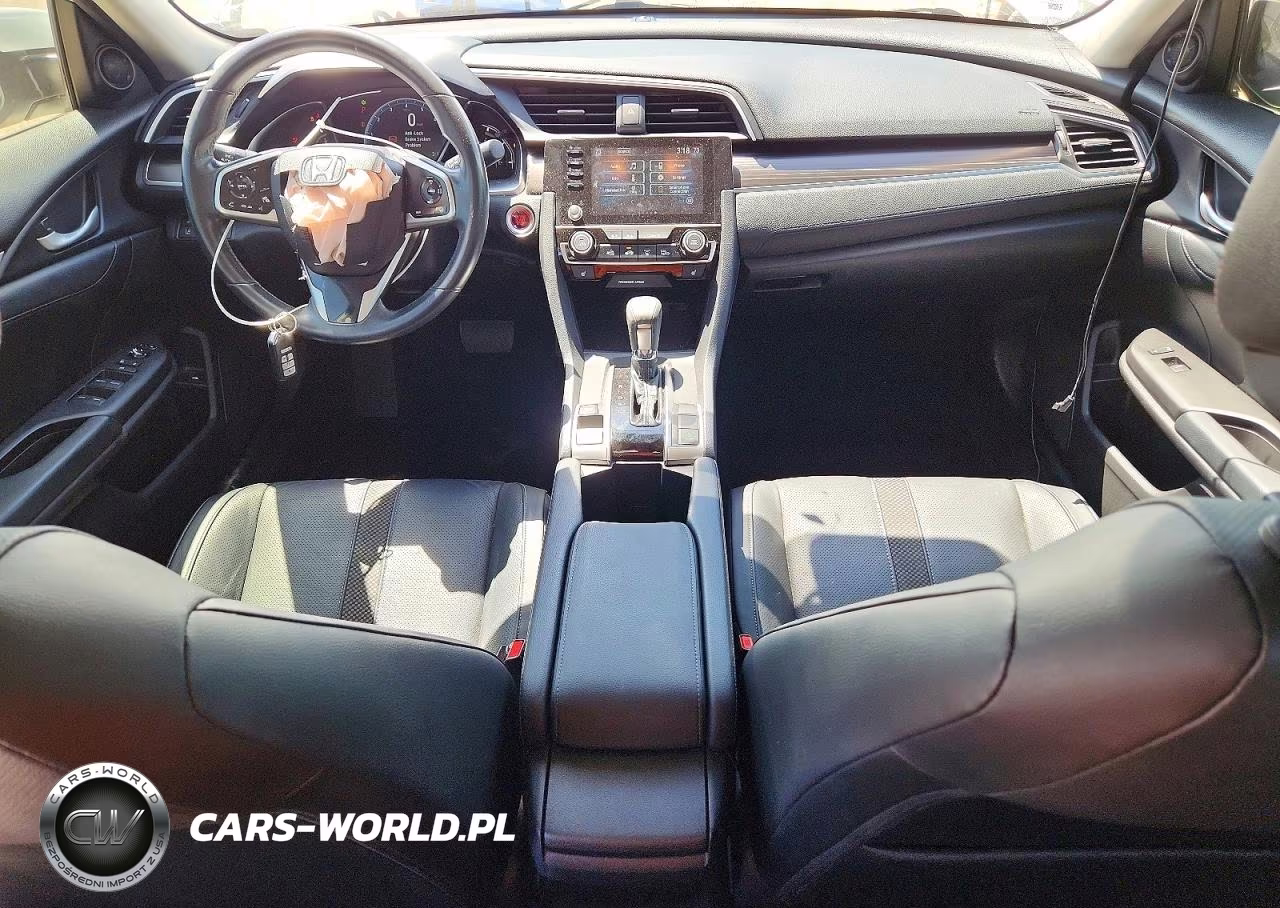 2019 Honda Civic Exl VIN:JHMFC1F76KX004140 - 8
