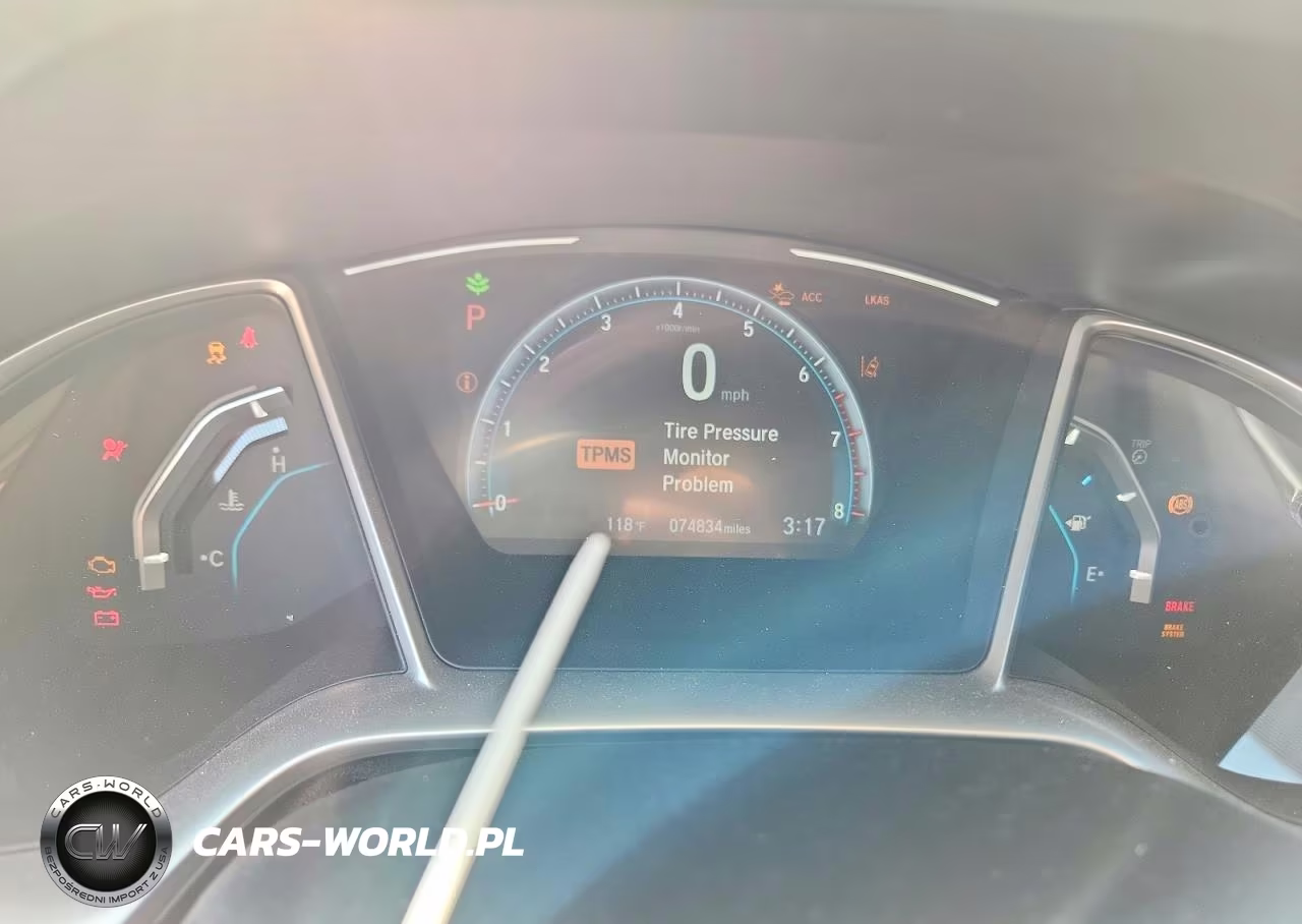 2019 Honda Civic Exl VIN:JHMFC1F76KX004140 - 9