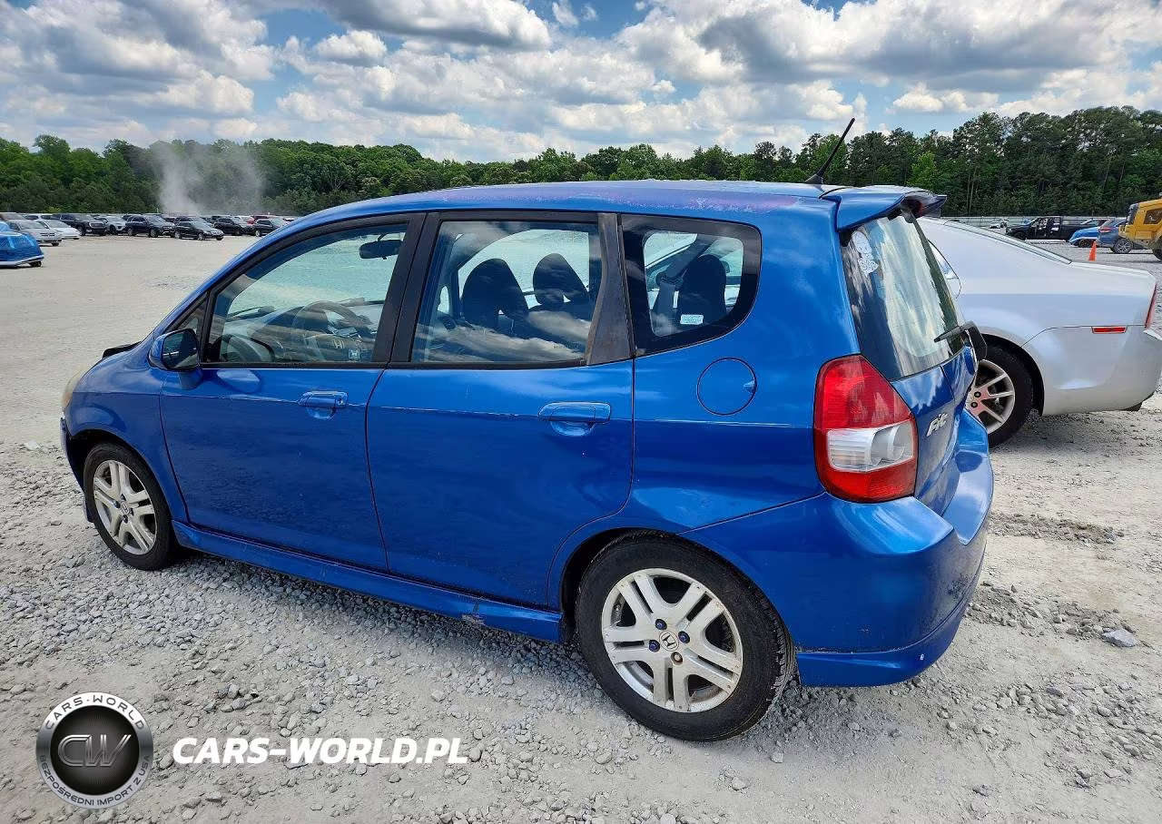 2008 Honda Fit Sport VIN:JHMGD38668S027716 - 2