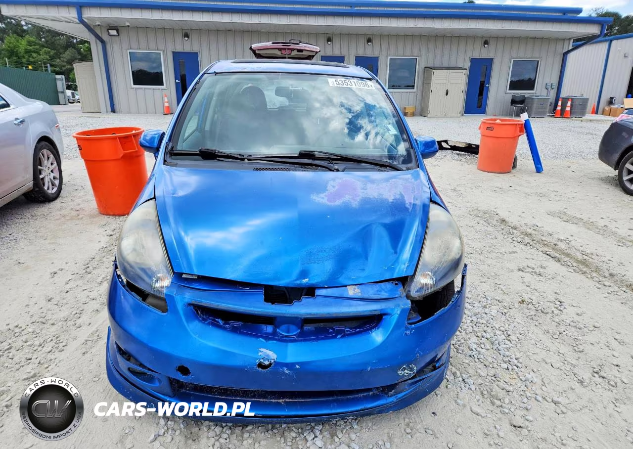 2008 Honda Fit Sport VIN:JHMGD38668S027716 - 5