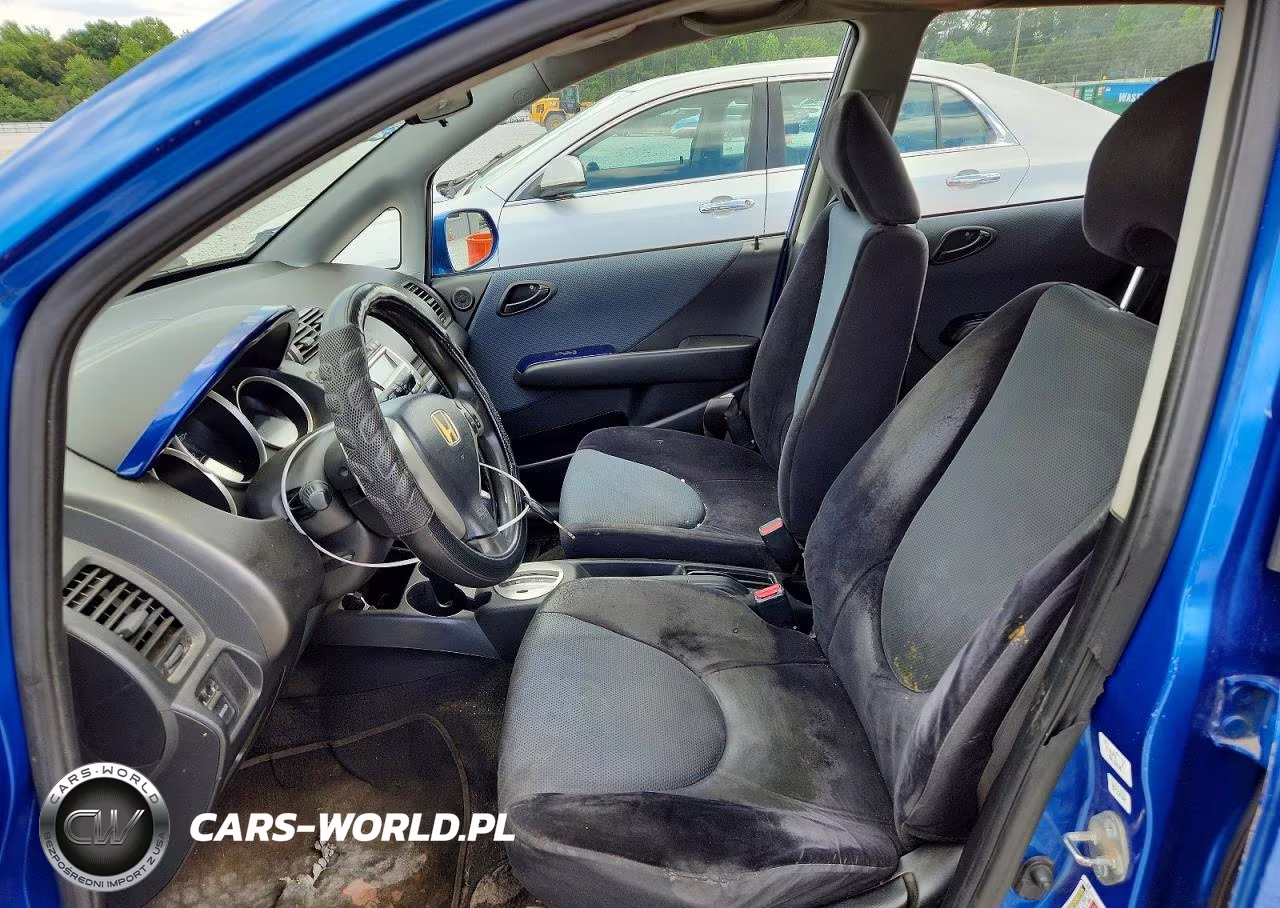 2008 Honda Fit Sport VIN:JHMGD38668S027716 - 7