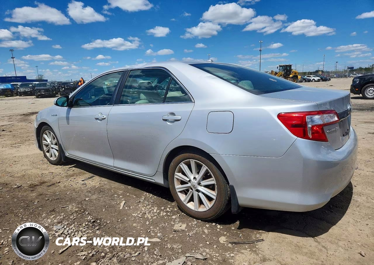 2012 Toyota Camry Hybrid Xle VIN:4T1BD1FK1CU046652 - 2