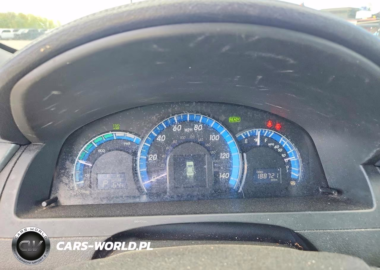 2012 Toyota Camry Hybrid Xle VIN:4T1BD1FK1CU046652 - 9